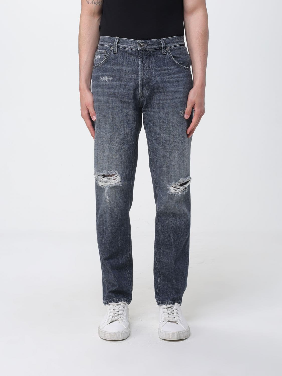 Dondup Slim Fit Jeans in Cotton Denim