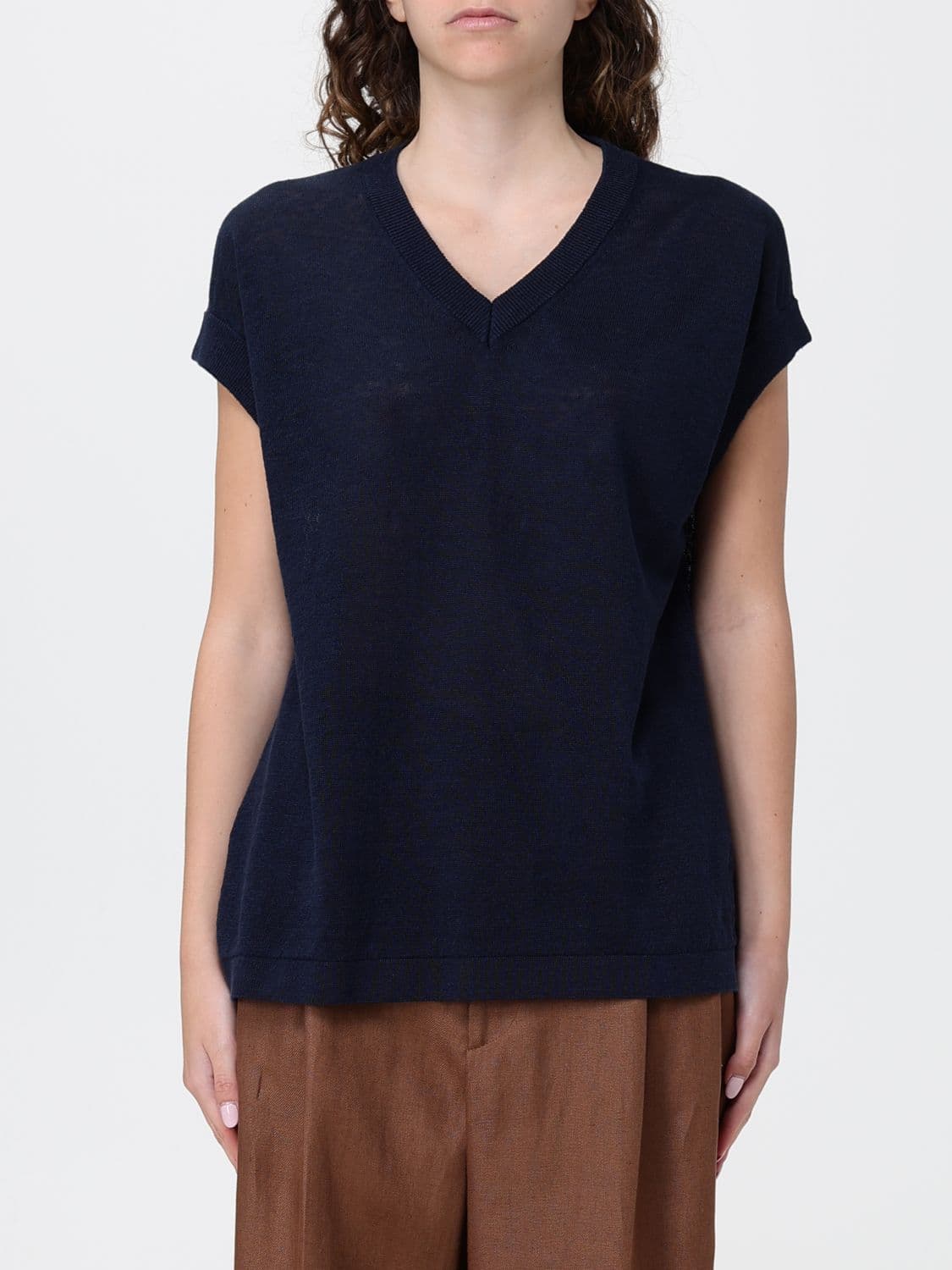 's Max Mara Linen Top