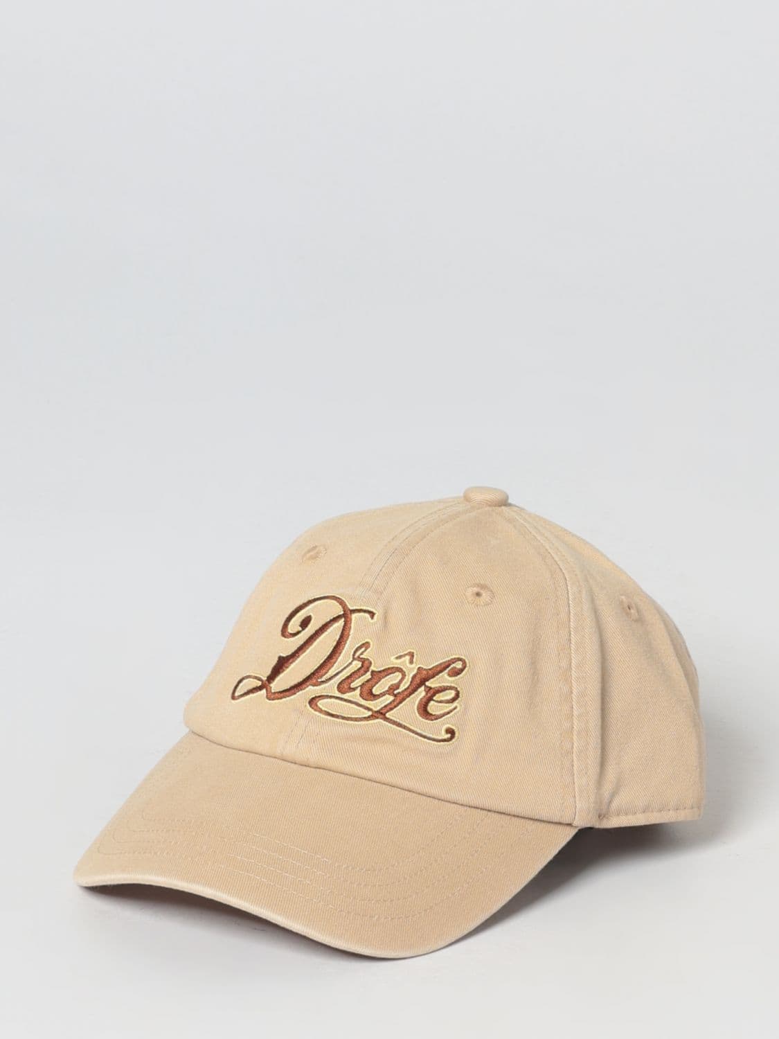 Drôle De Monsieur Cotton Hat with Embroidered Logo
