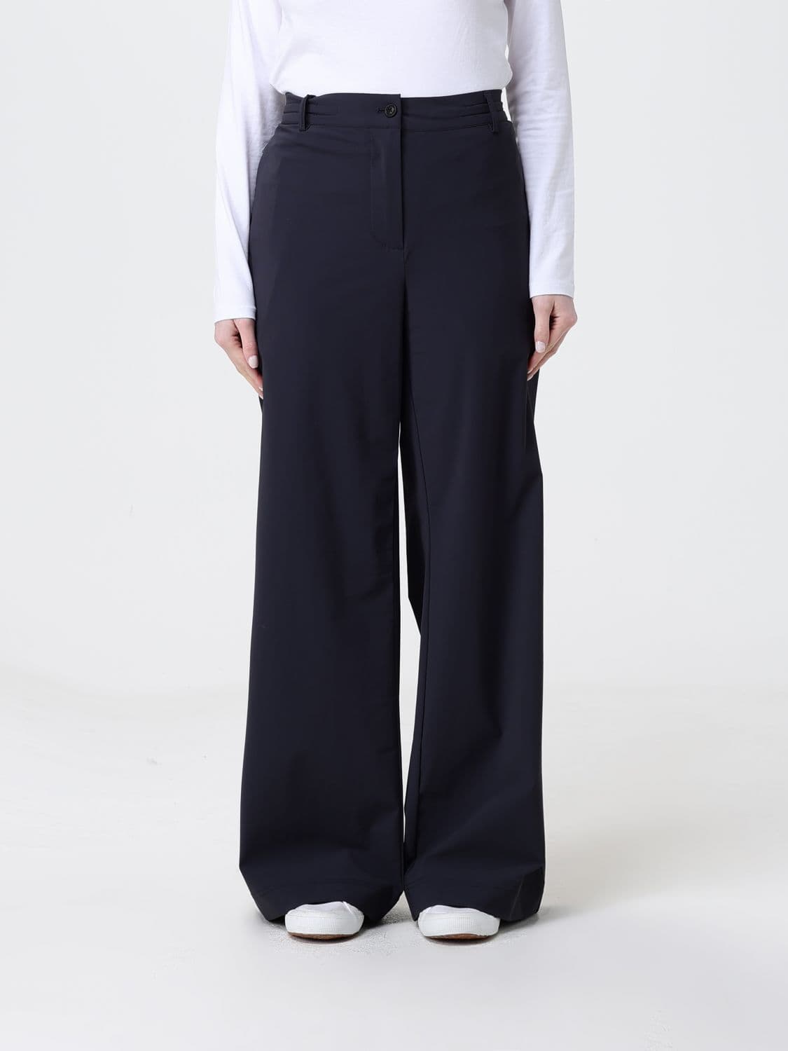 Save The Duck Stretch Technical Fabric Palazzo Trousers