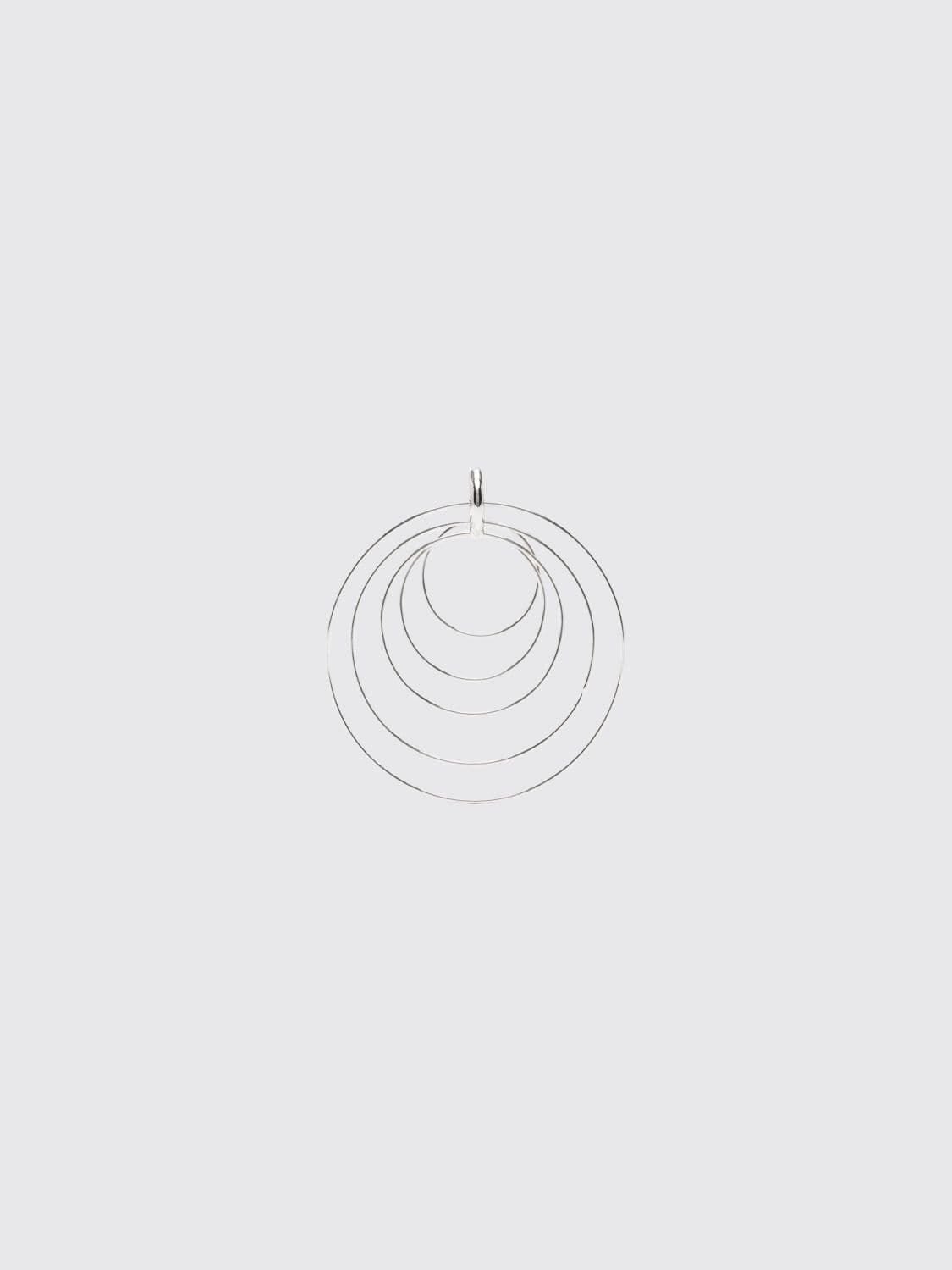 Panconesi Serpent Chromed Brass Earrings · OS