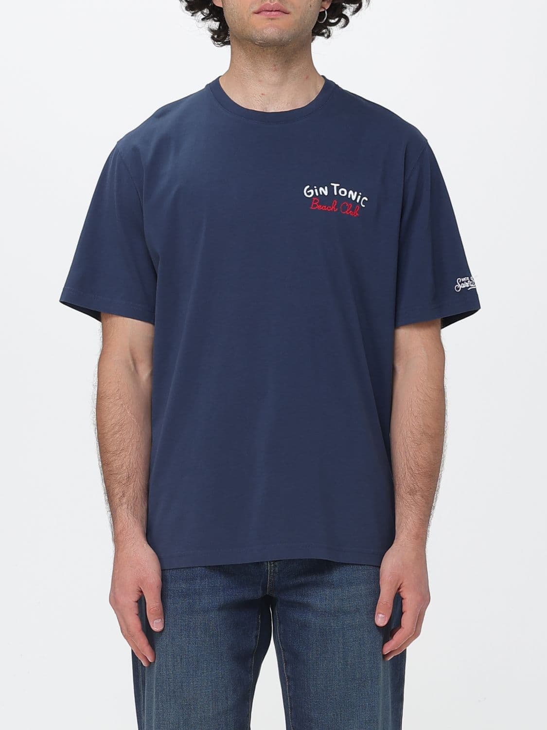 Mc2 Saint Barth Printed Cotton T-Shirt