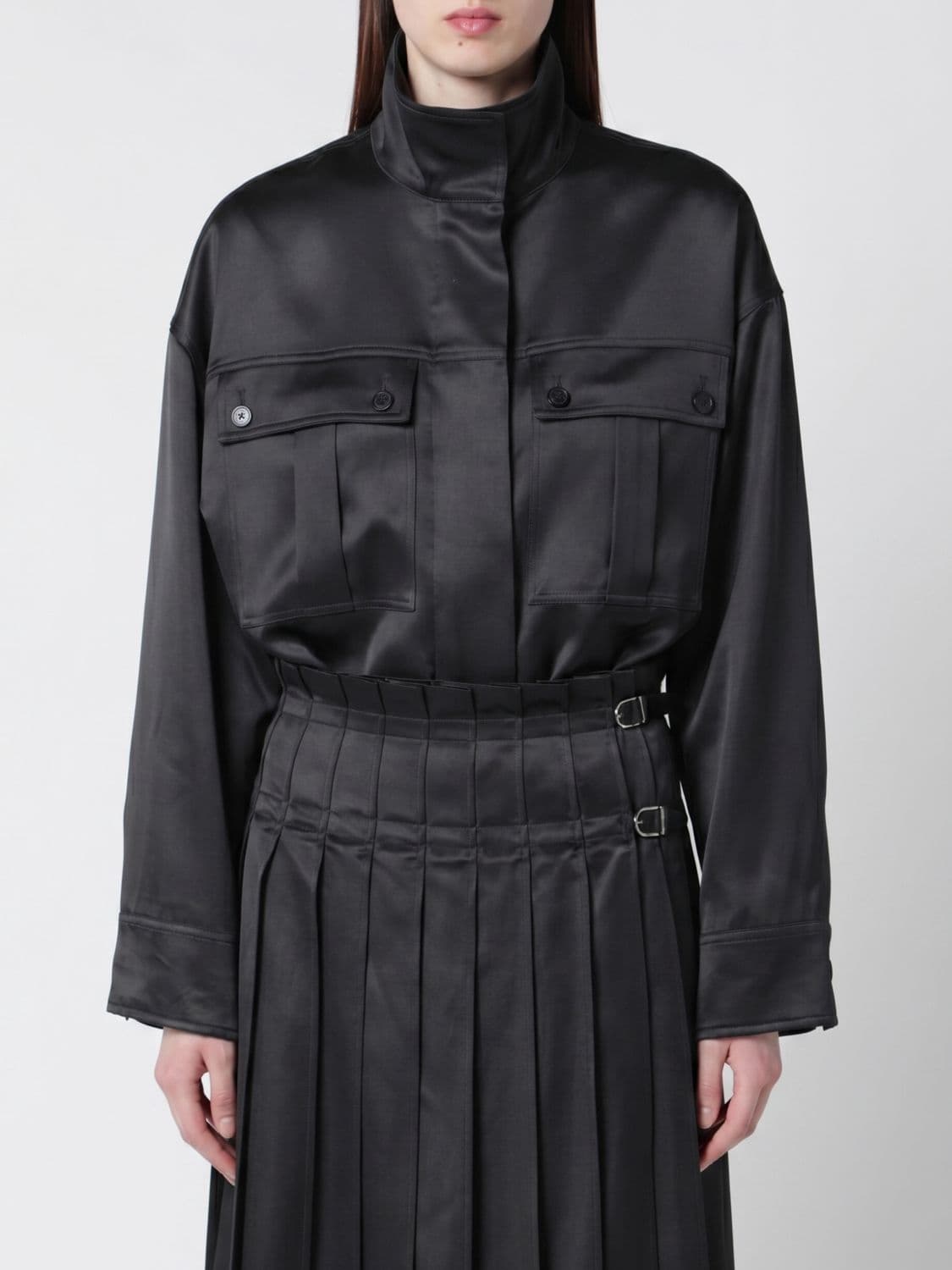 Durazzi Milano Satin Bomber Jacket