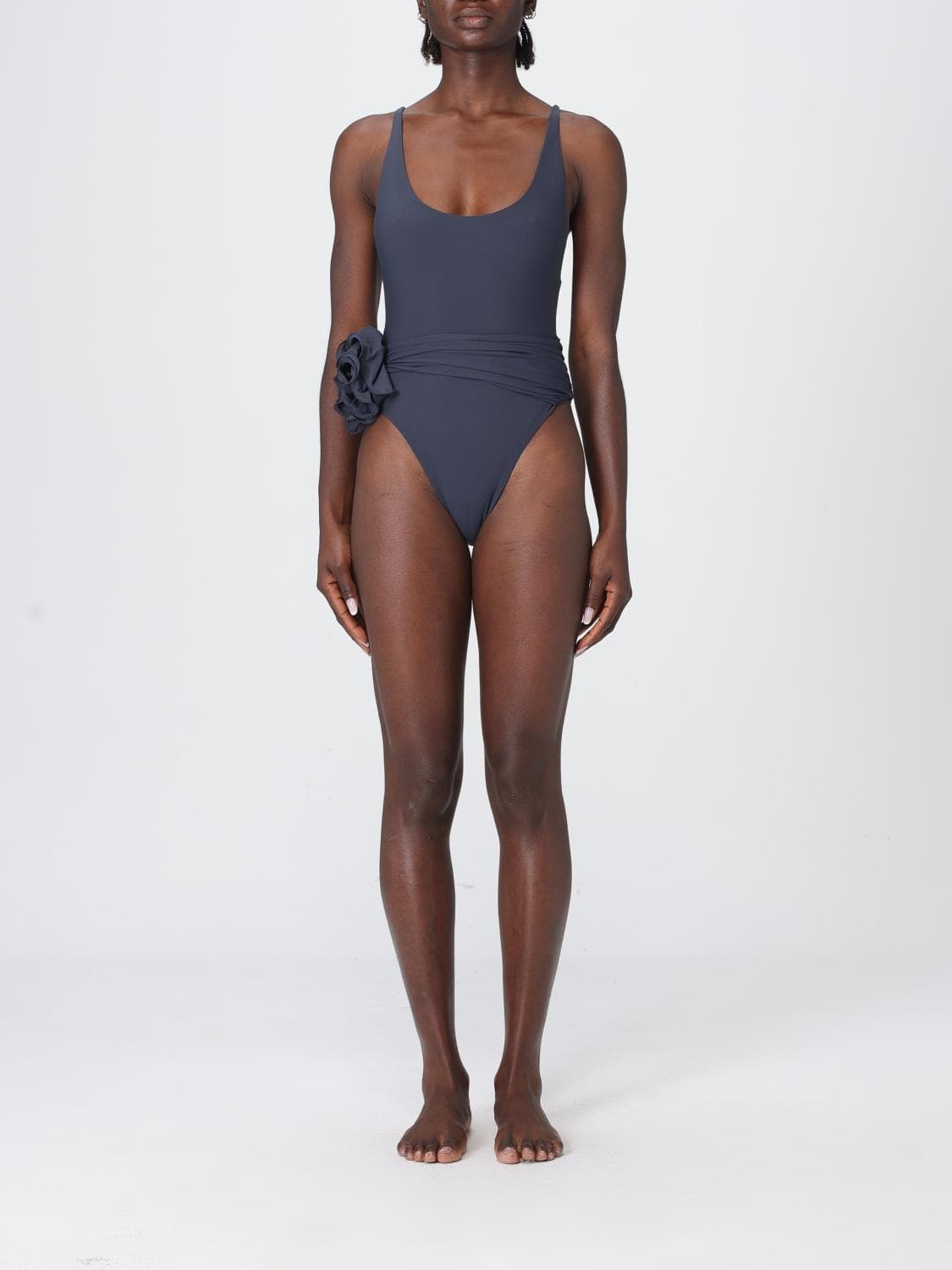 Magda Butrym One-Piece Swimsuit with Flower · 38