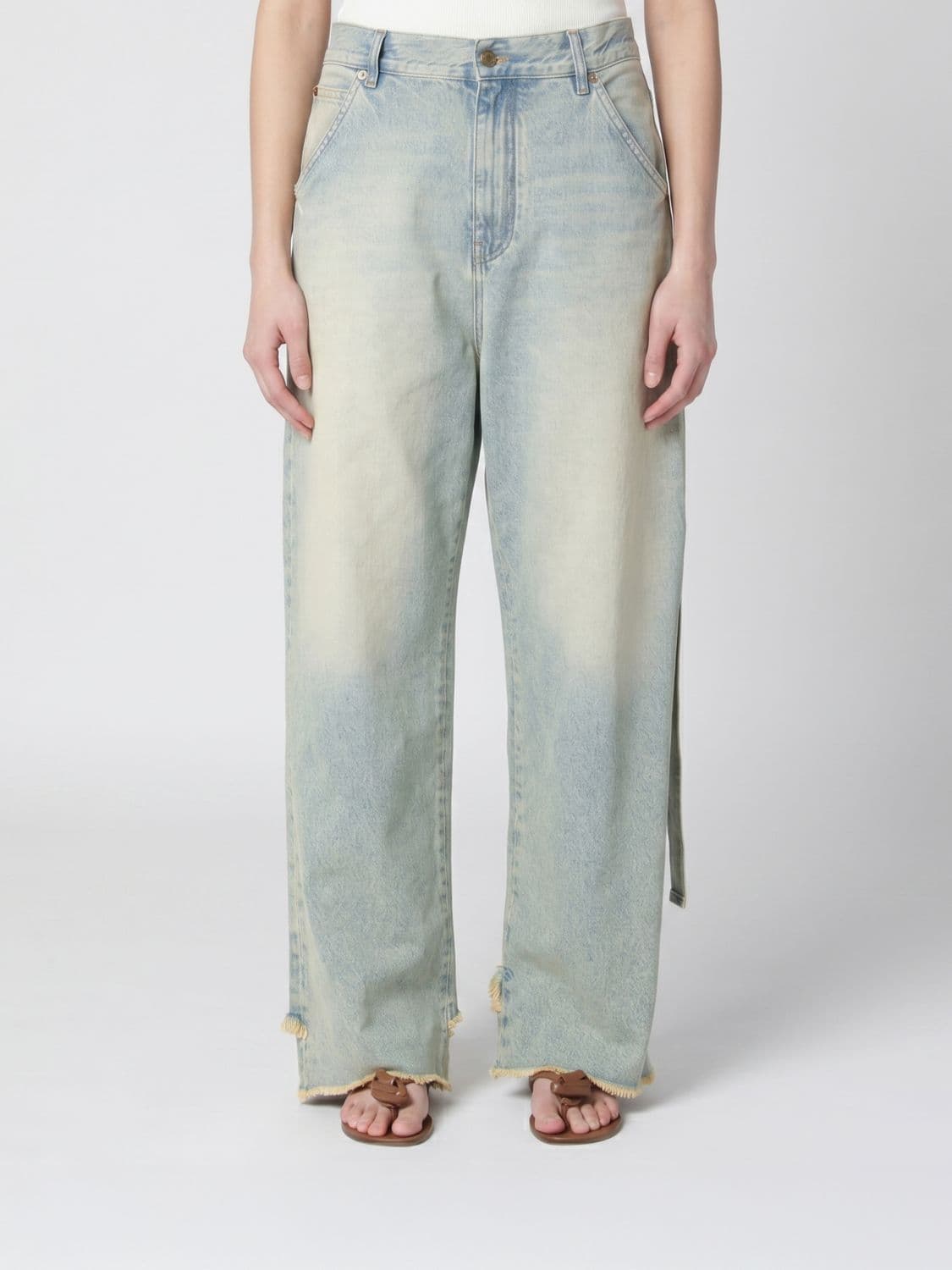 Darkpark Cotton Denim Baggy Jeans