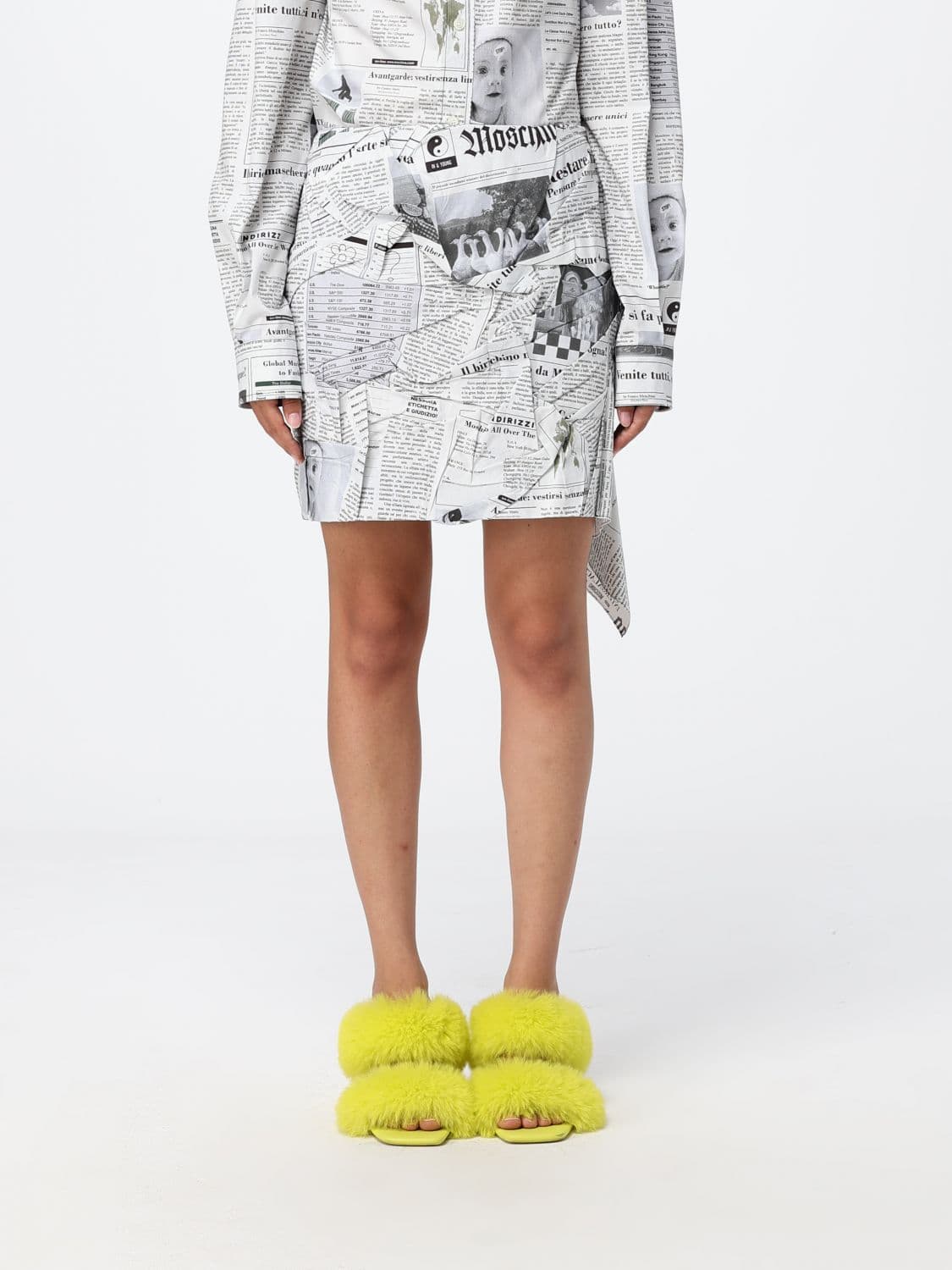 Moschino Couture Skirt Woman color Grey