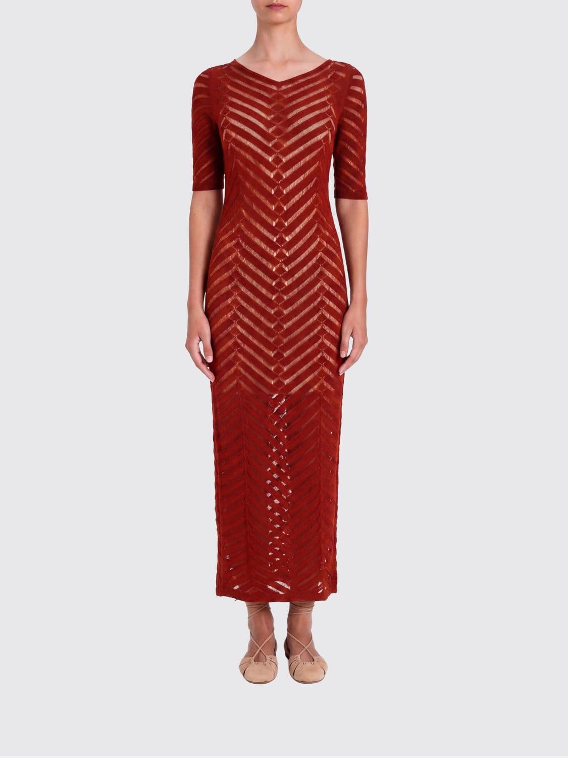 Twinset Knitted Midi Dress