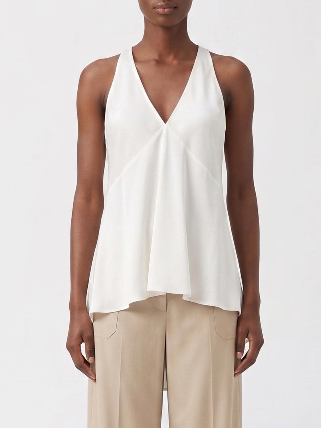 Brunello Cucinelli Cotton and Silk Top