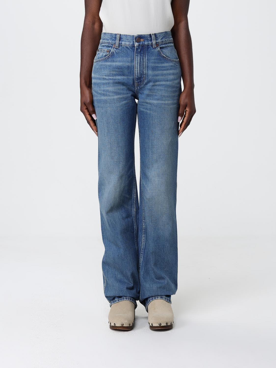 Chloé Denim Straight Leg Jeans