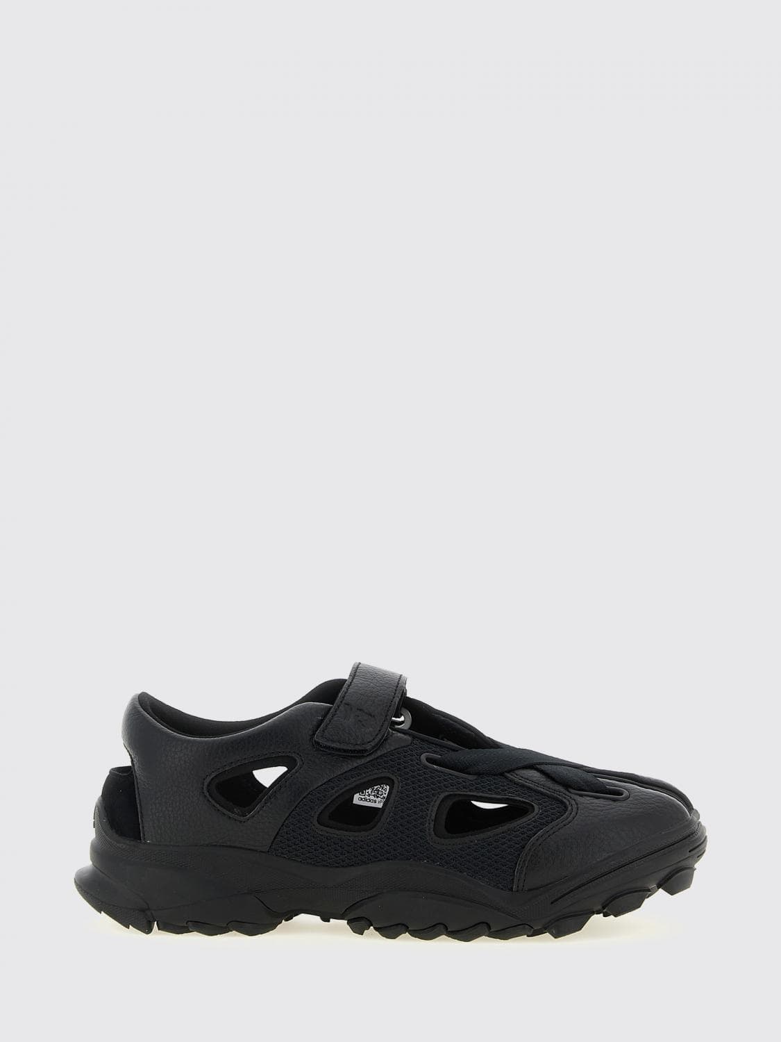 Y-3 GSG9 Cut-Out Leather and Mesh Sandals