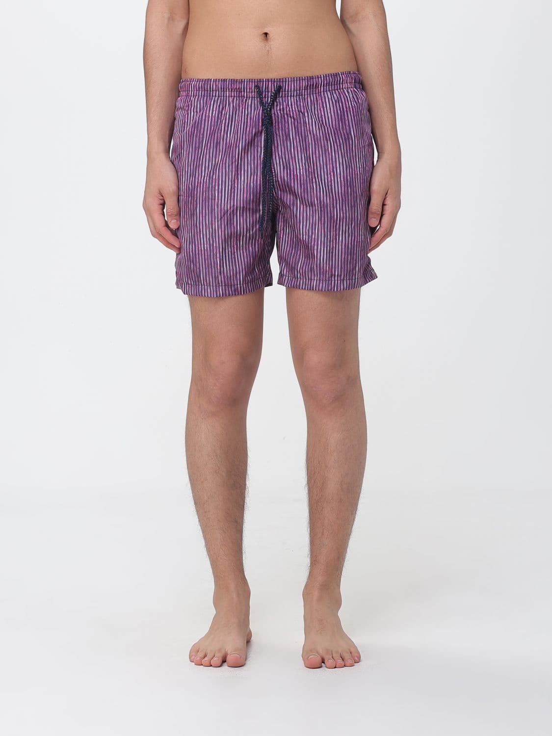 Drumohr Printed Polyester Swim Shorts