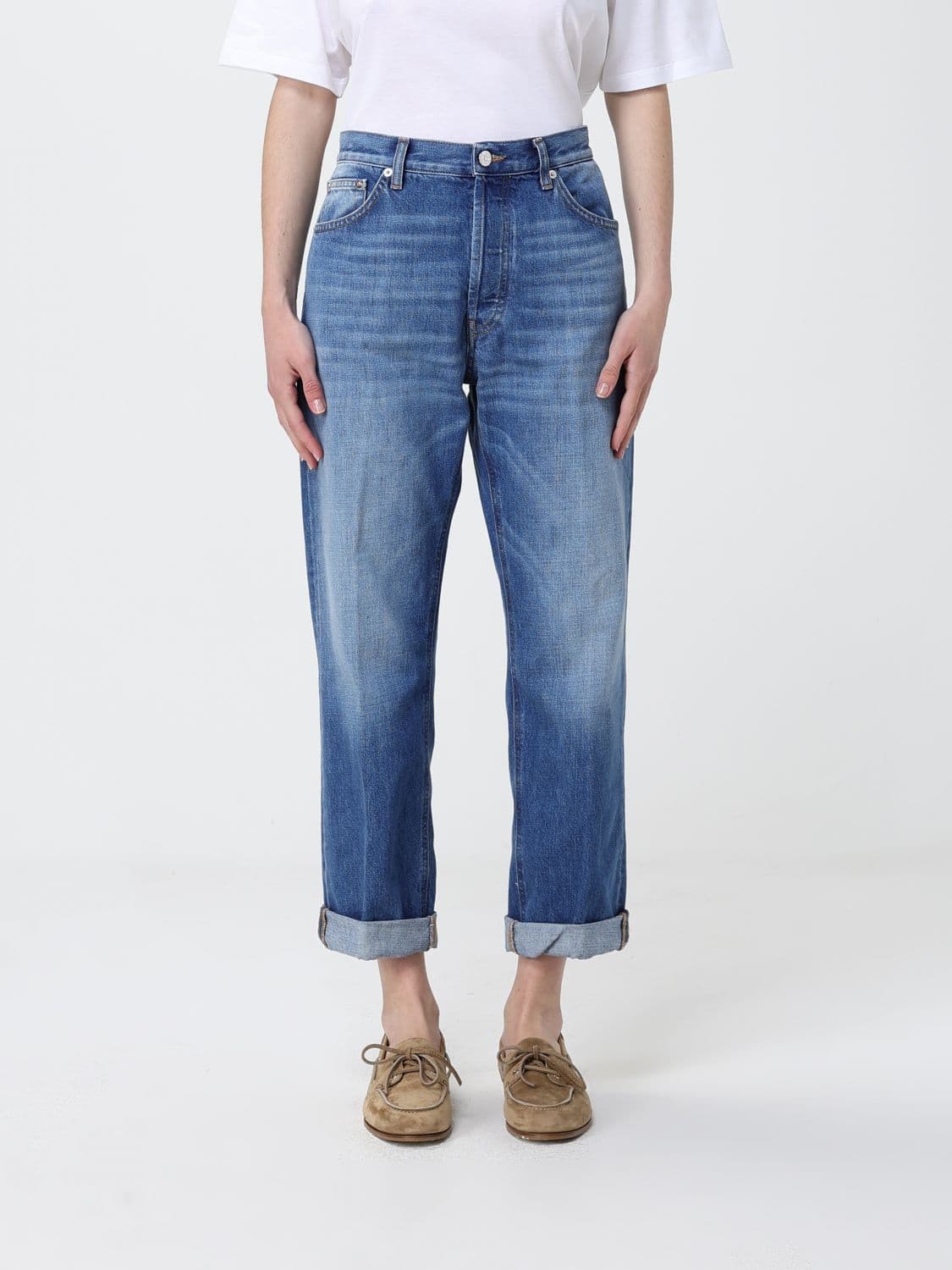 Dondup Cropped Denim Jeans
