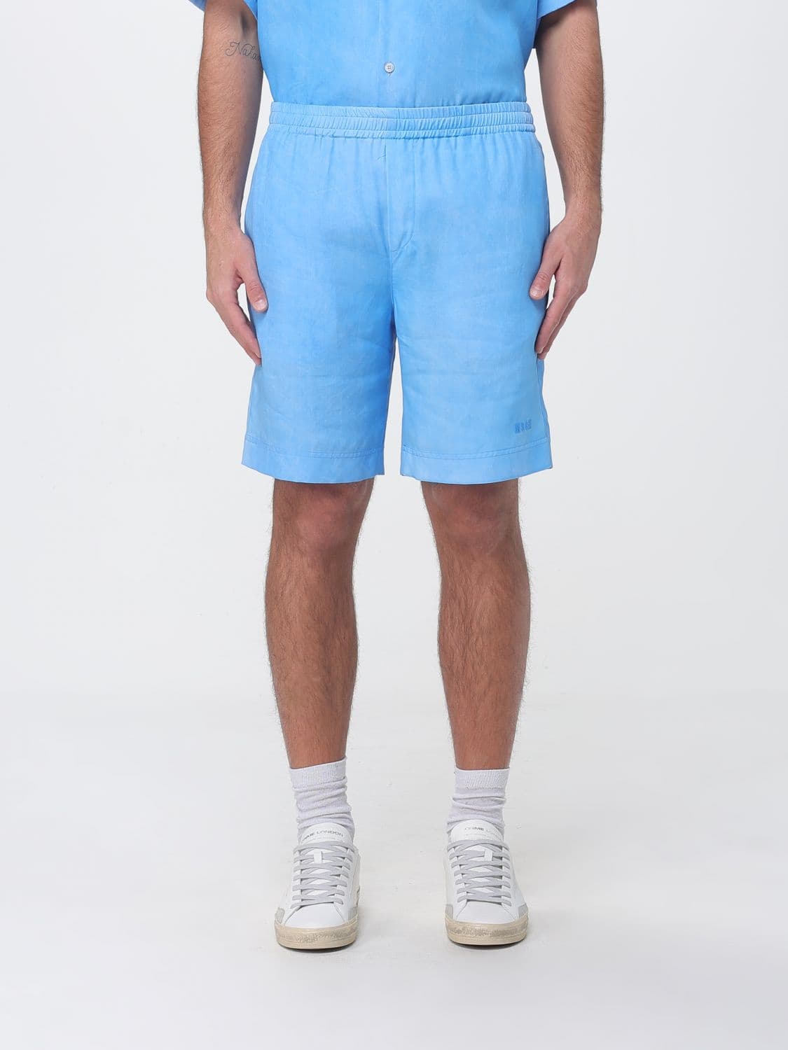 Msgm Lyocell Jogging Shorts