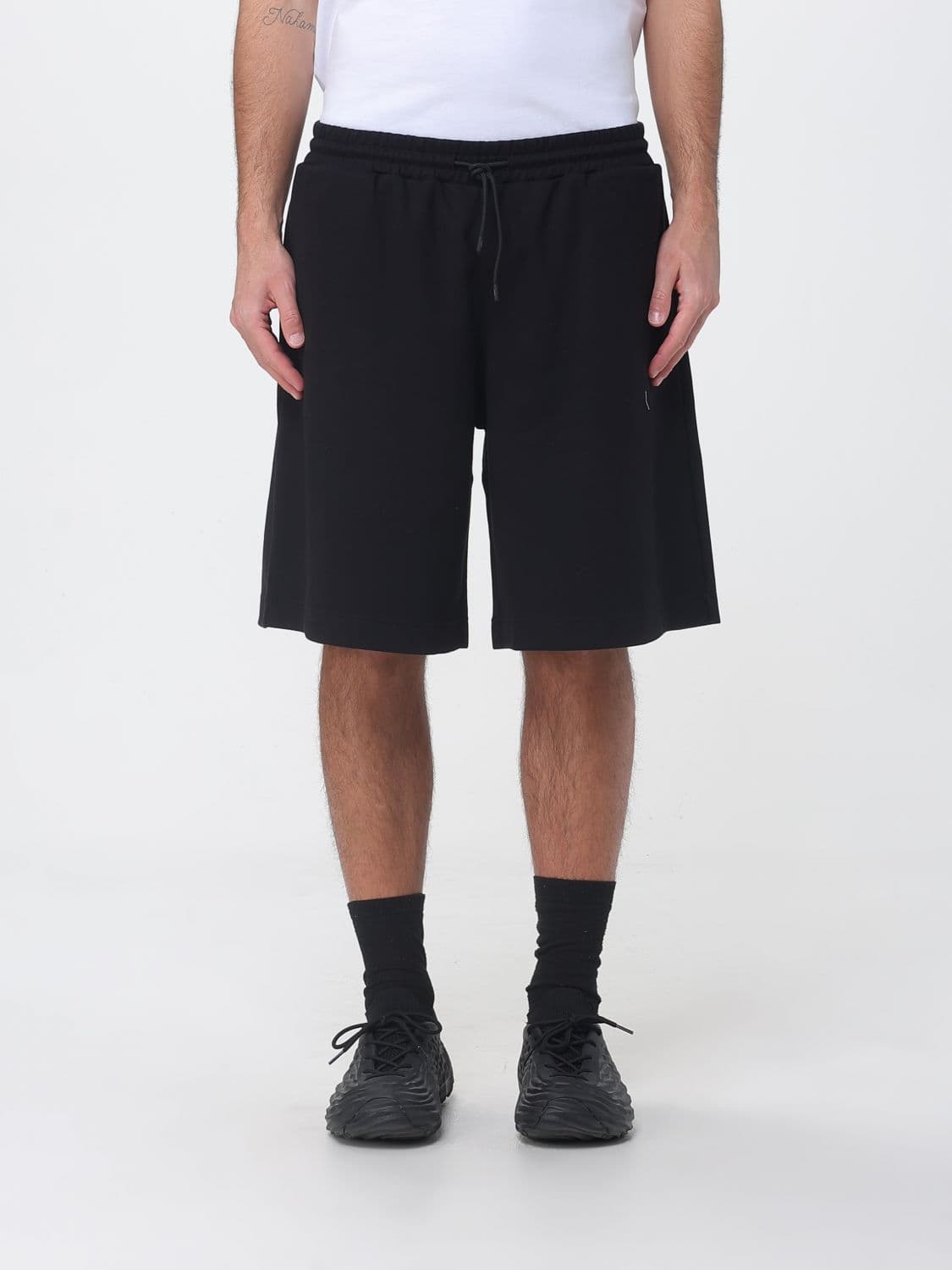 Msgm Cotton Jogging Shorts