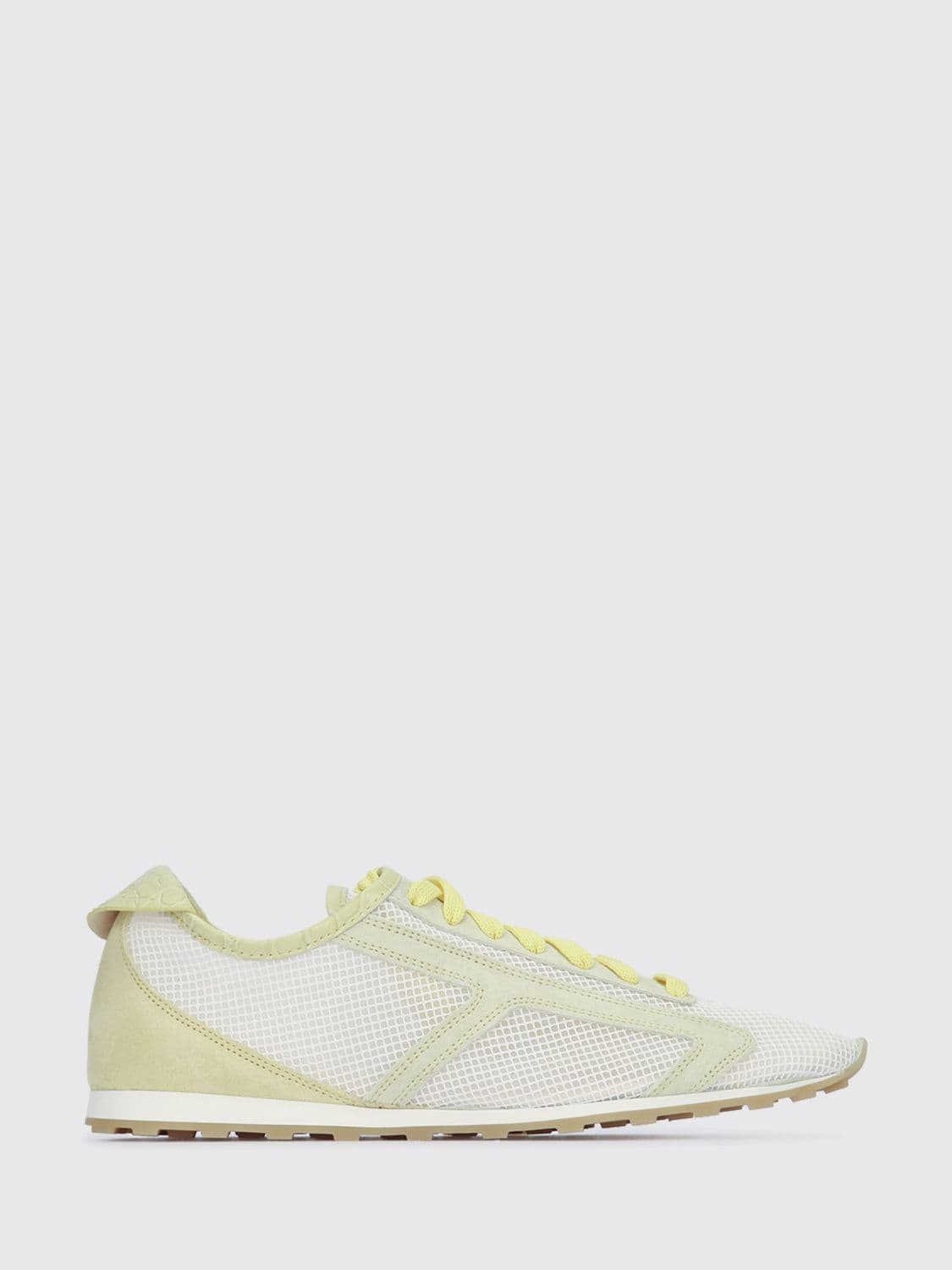Jacquemus Les Tennis Two-Tone Suede and Mesh Sneakers with Embossed Logo · 43