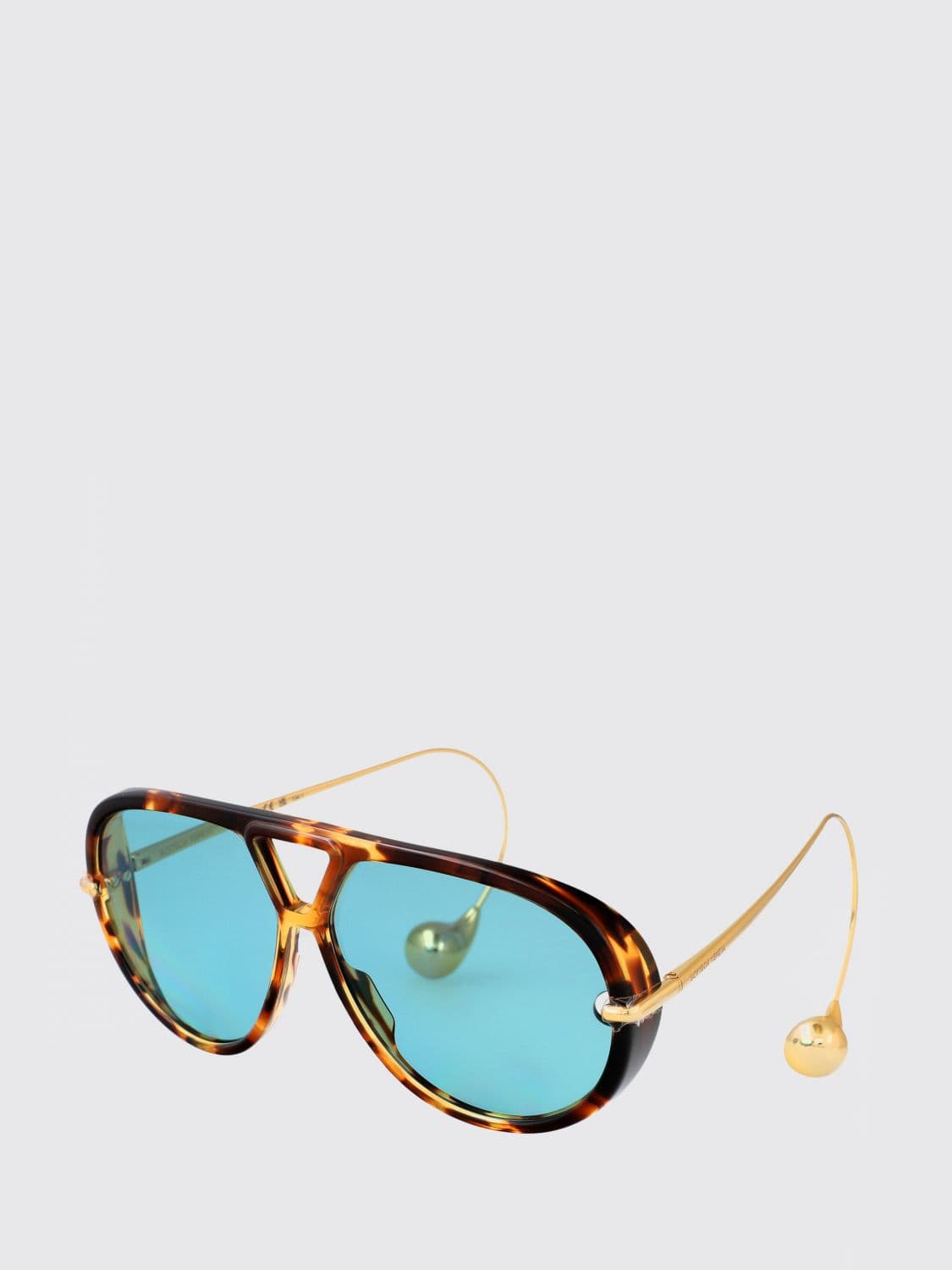 Bottega Veneta BV1273S Metal and Acetate Sunglasses
