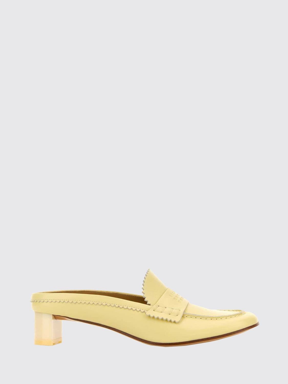 Mm6 Maison Margiela High Heel Shoes Woman color Lemon
