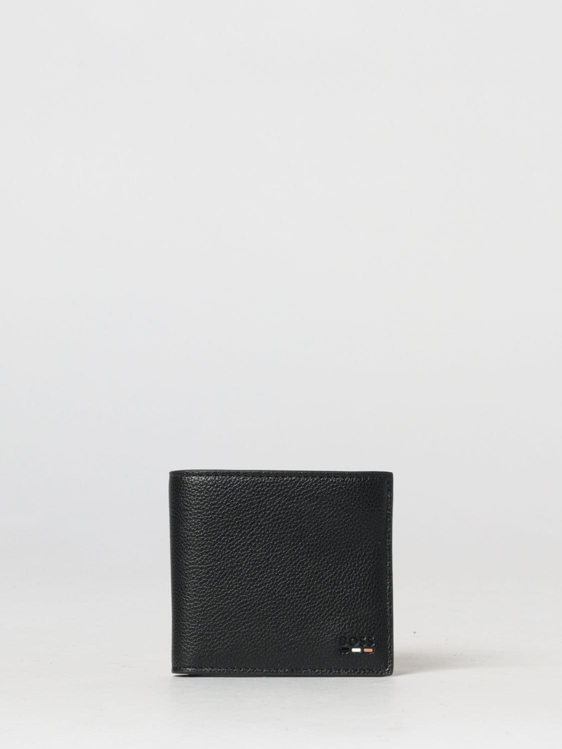 Boss Grained Synthetic Leather Wallet