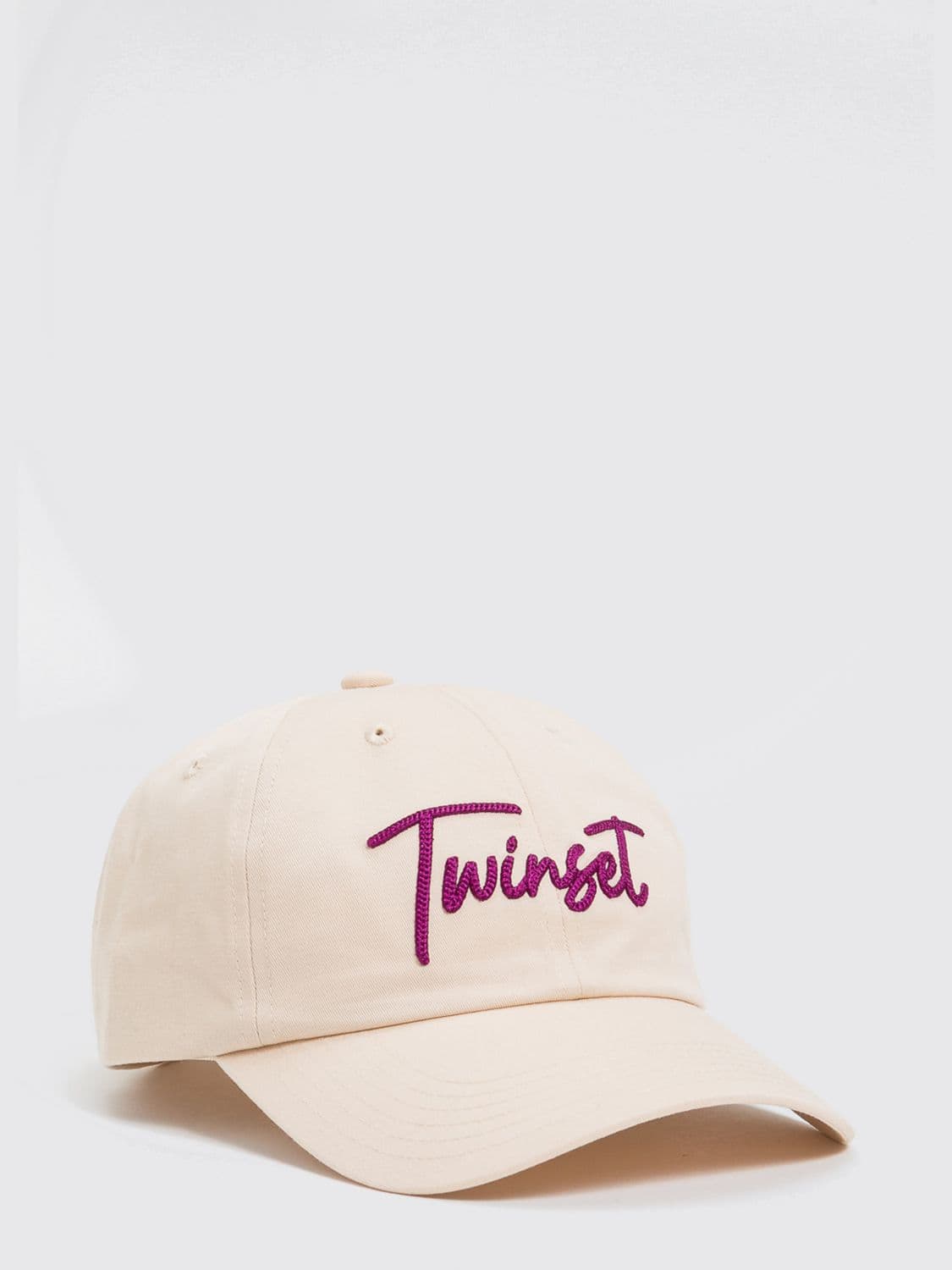 Twinset Cotton Hat with Embroidered Logo