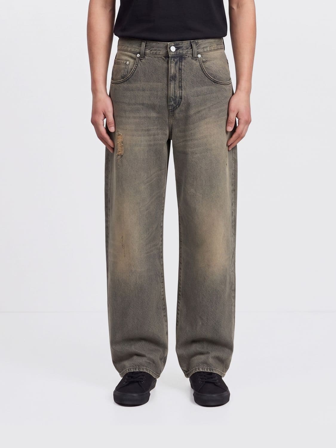 Séfr Used Denim Wide Leg Jeans