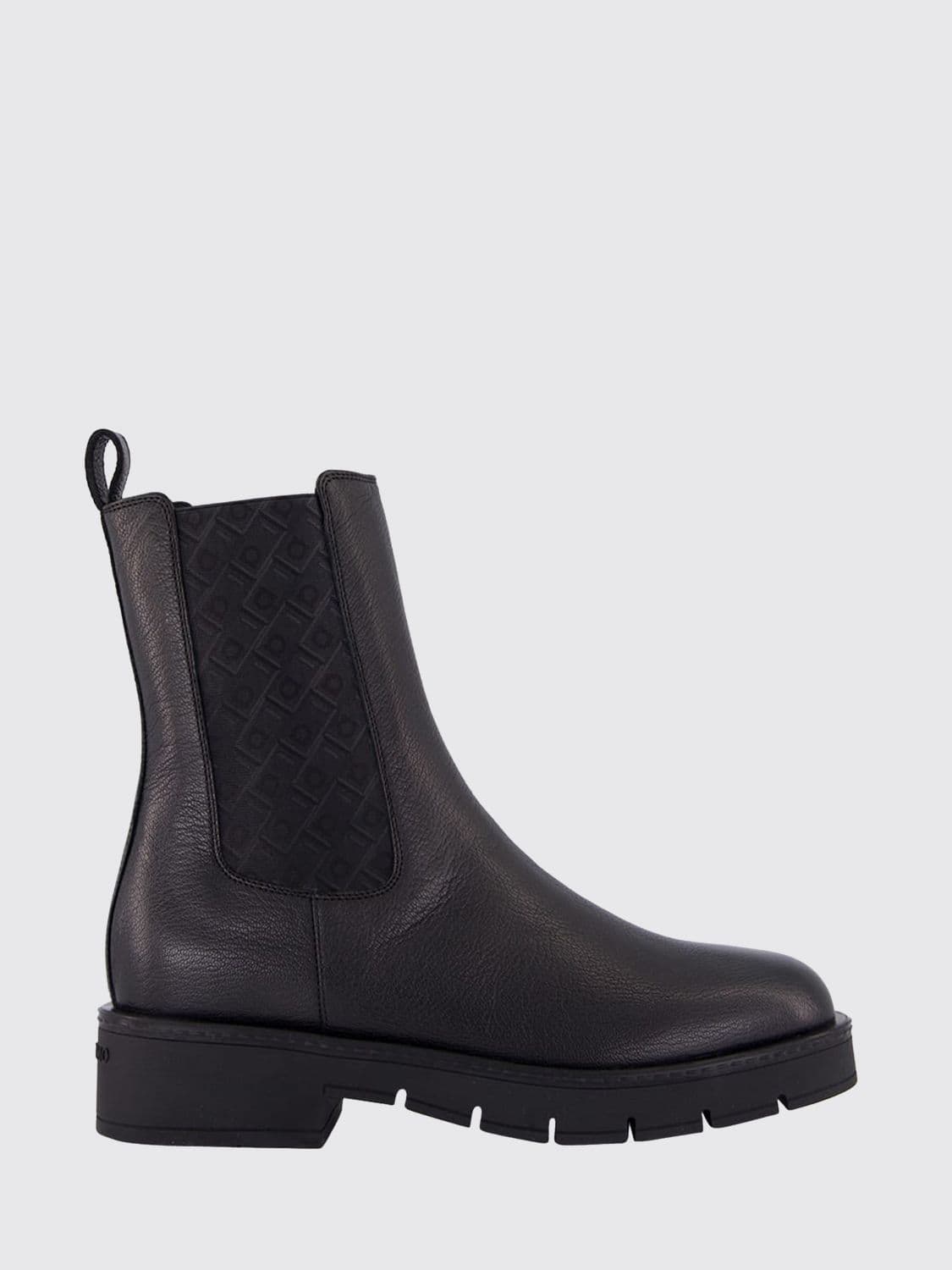 Ferragamo Leather Ankle Boots