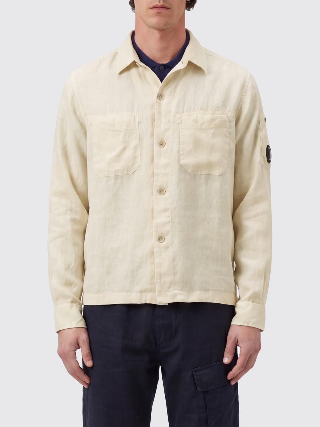 C.p. Company C. P. COMPANY Linen Shirt · L