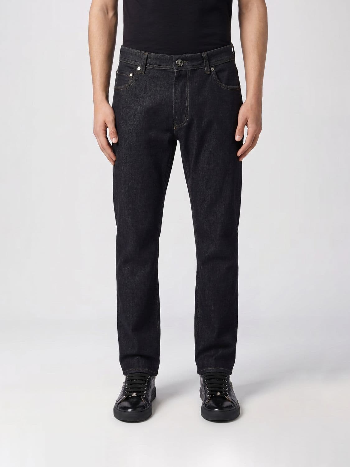 Billionaire Straight Jeans in Cotton Denim