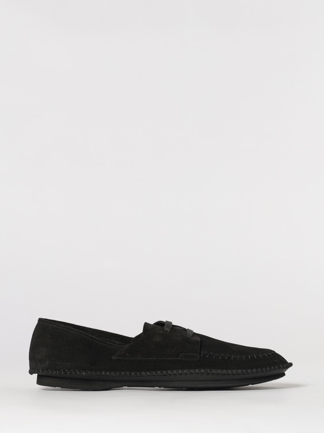 Premiata Deconstructed Suede Derby Shoes