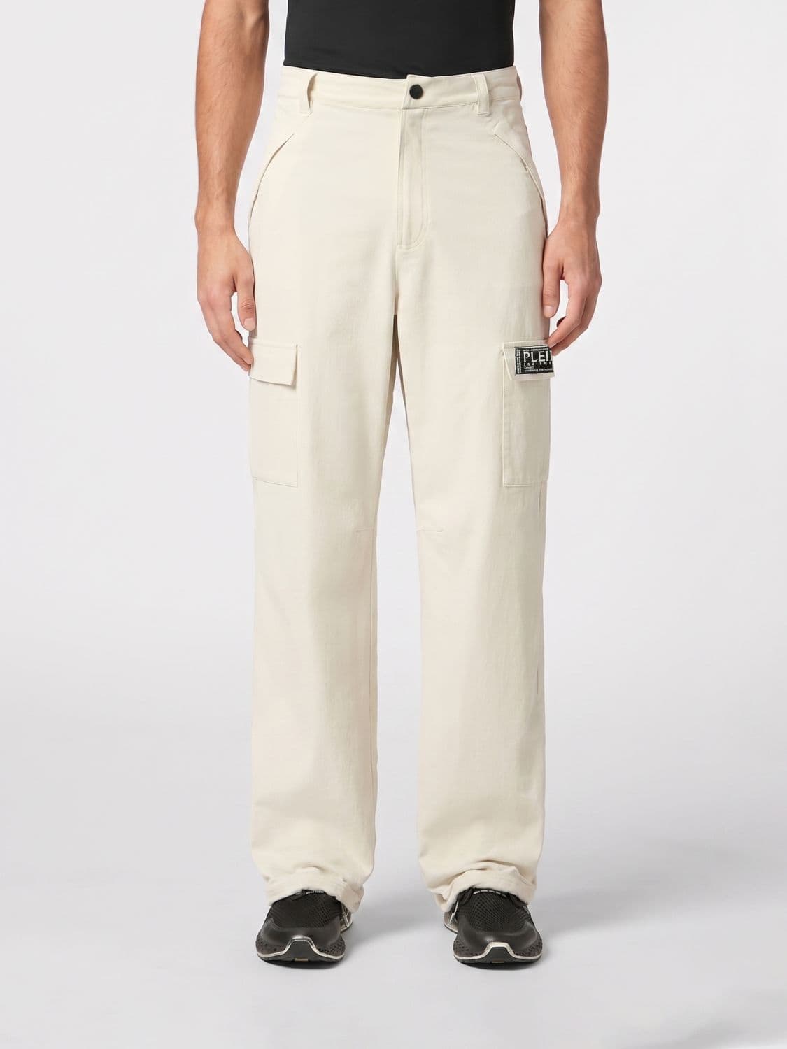 Plein Sport Technical Fabric Cargo Pants