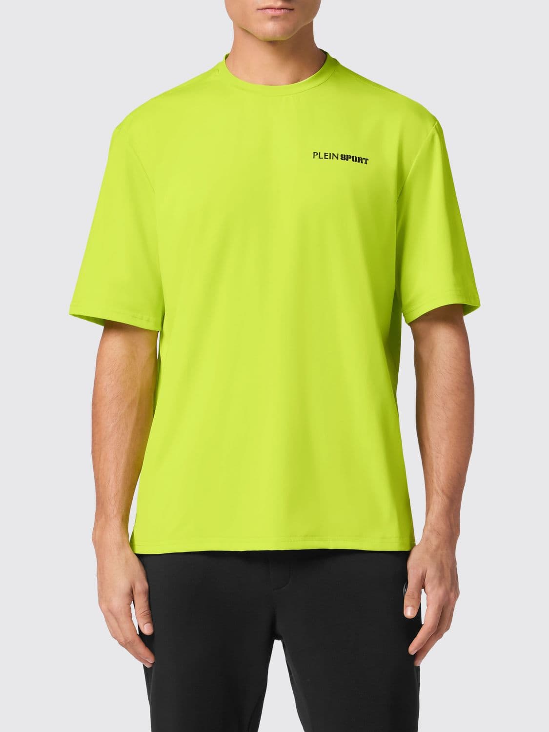 Plein Sport Cotton T-Shirt with Logo