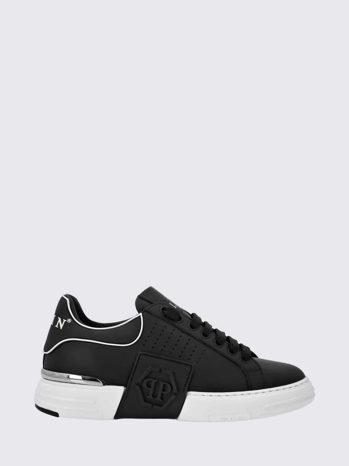 Philipp Plein Leather Sneakers