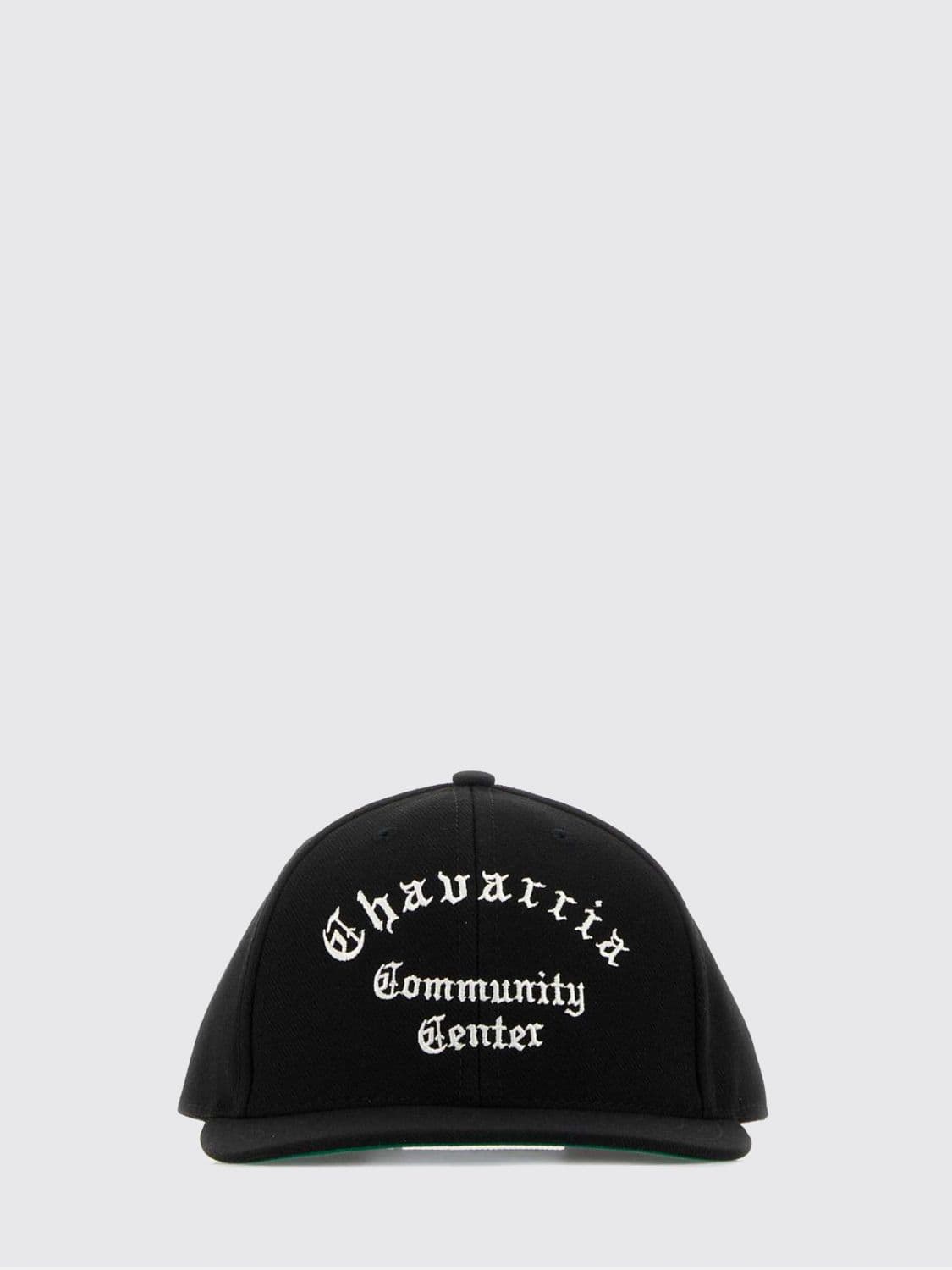 Willy Chavarria Twill Hat with Embroidered Slogan