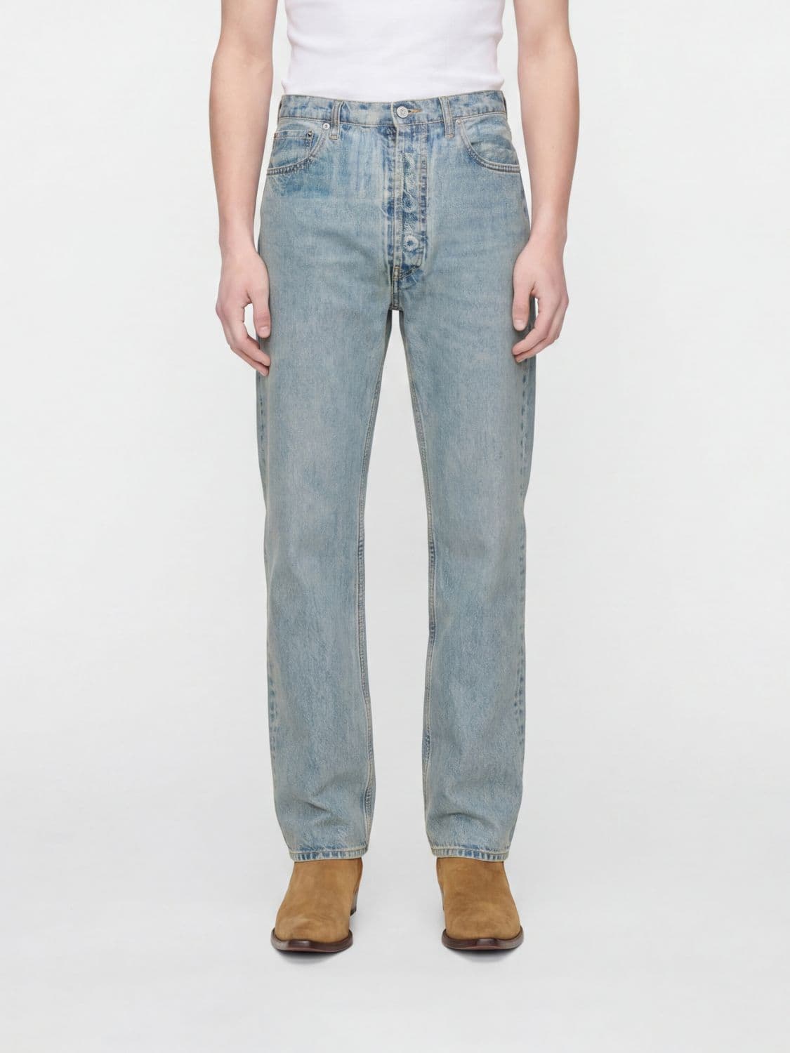 Maison Margiela Straight Jeans in Cotton Denim