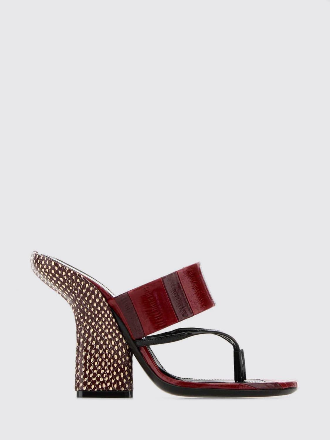 Dries Van Noten Heeled Sandal Woman color Red