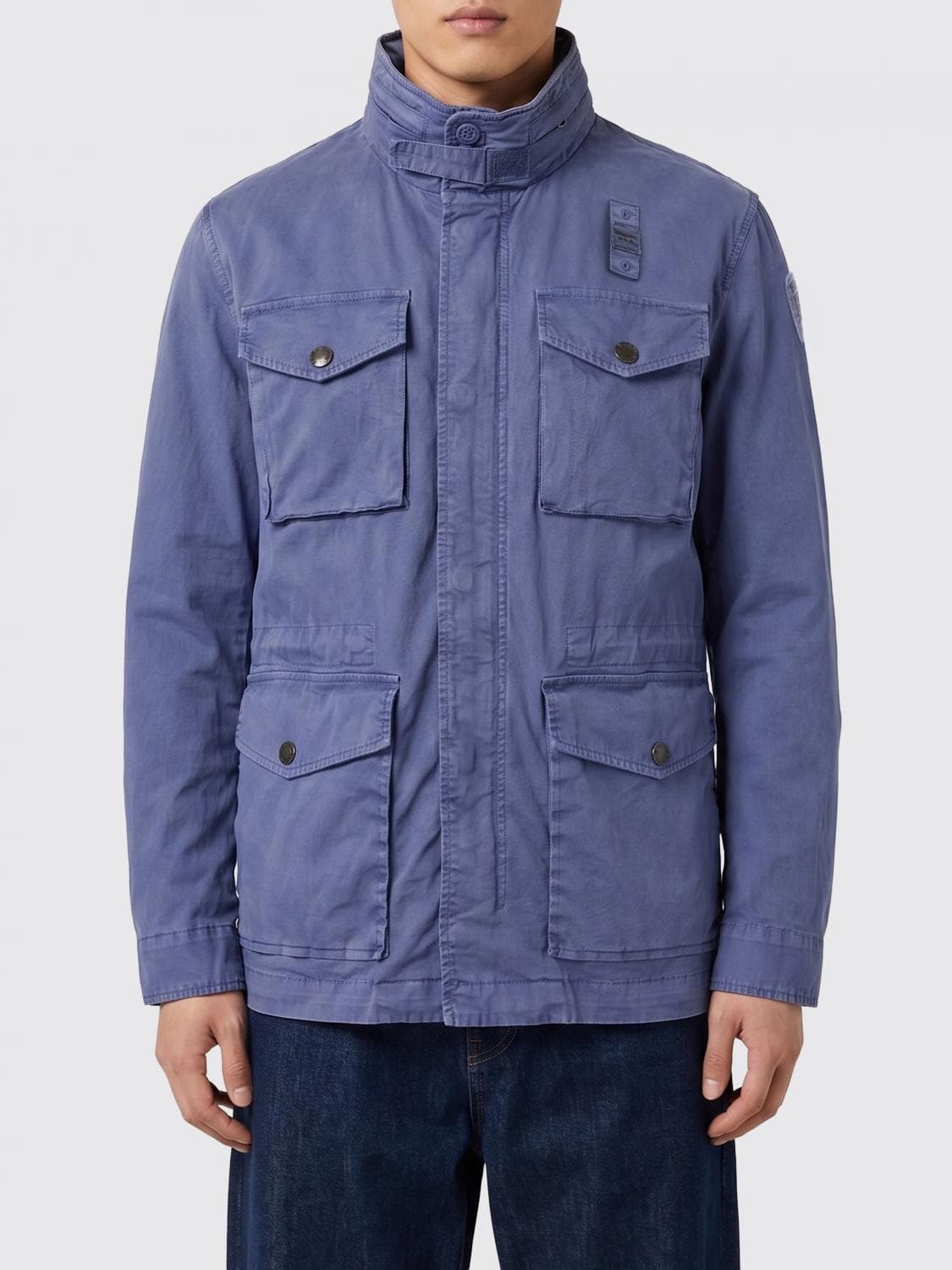 Blauer Cotton Windbreaker Jacket