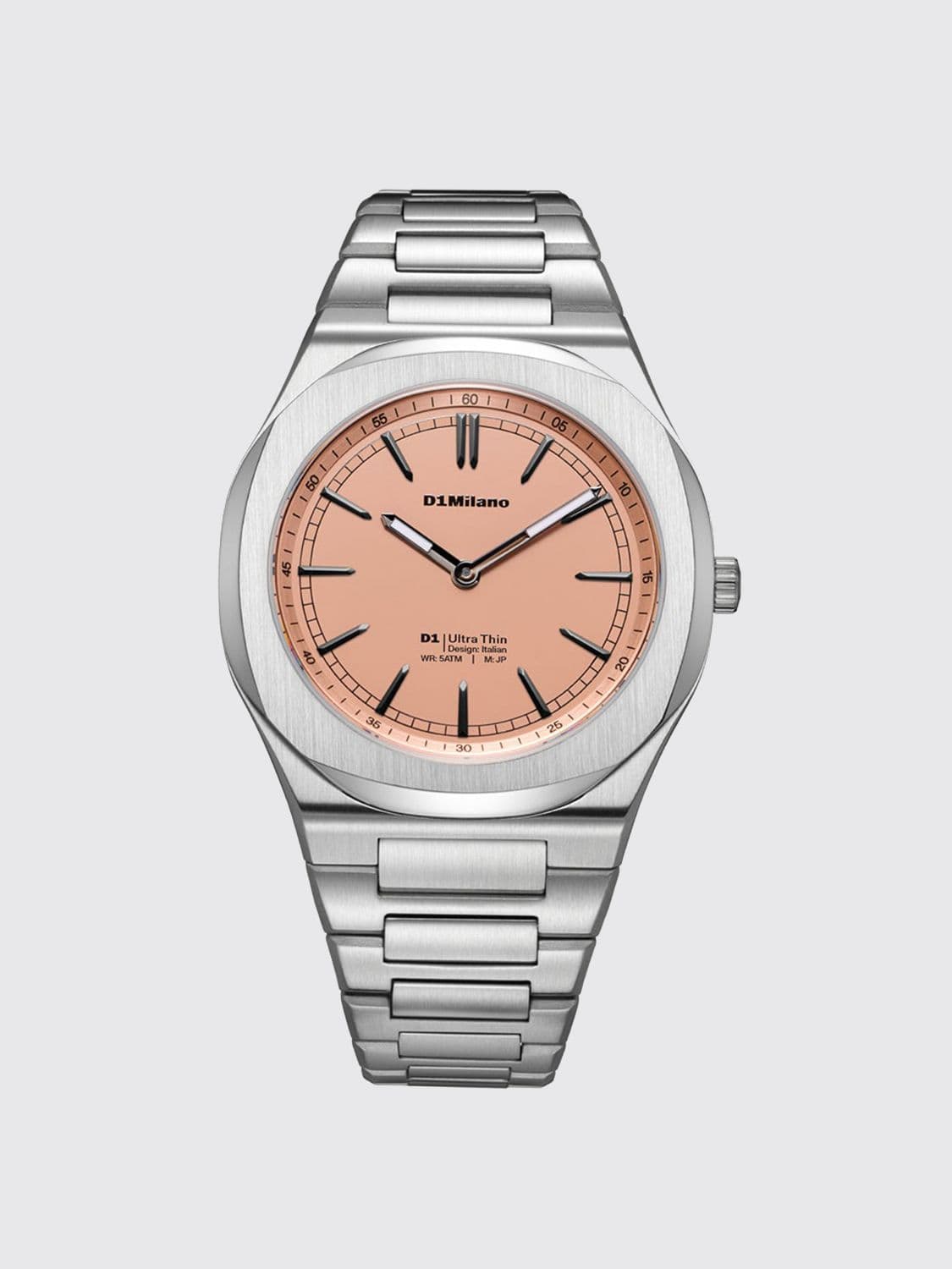 D1 Milano Groovy Silver Watch