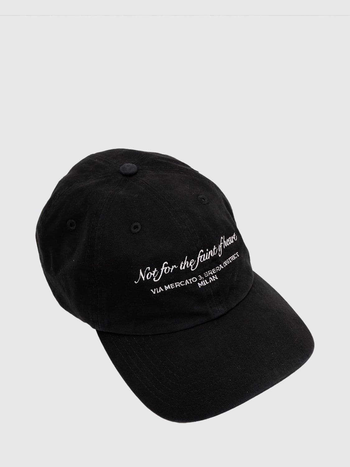 D1 Milano Cotton Baseball Cap With Slogan