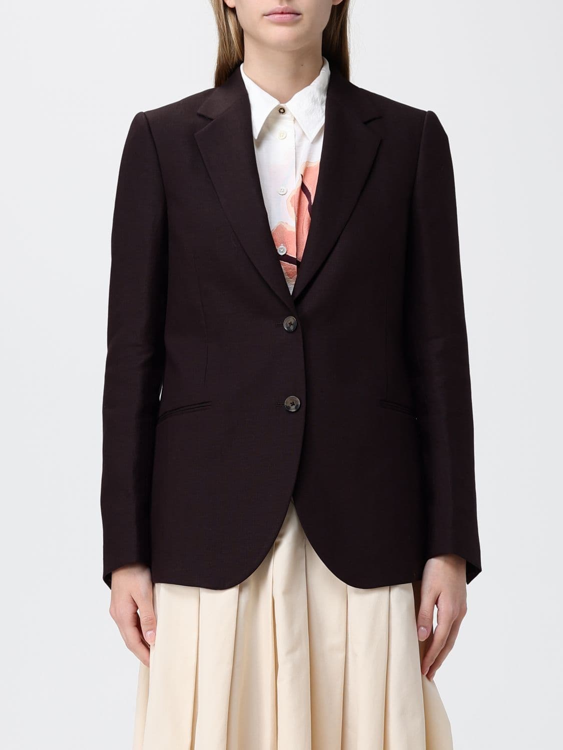 Paul Smith Single Breasted Linen Blazer