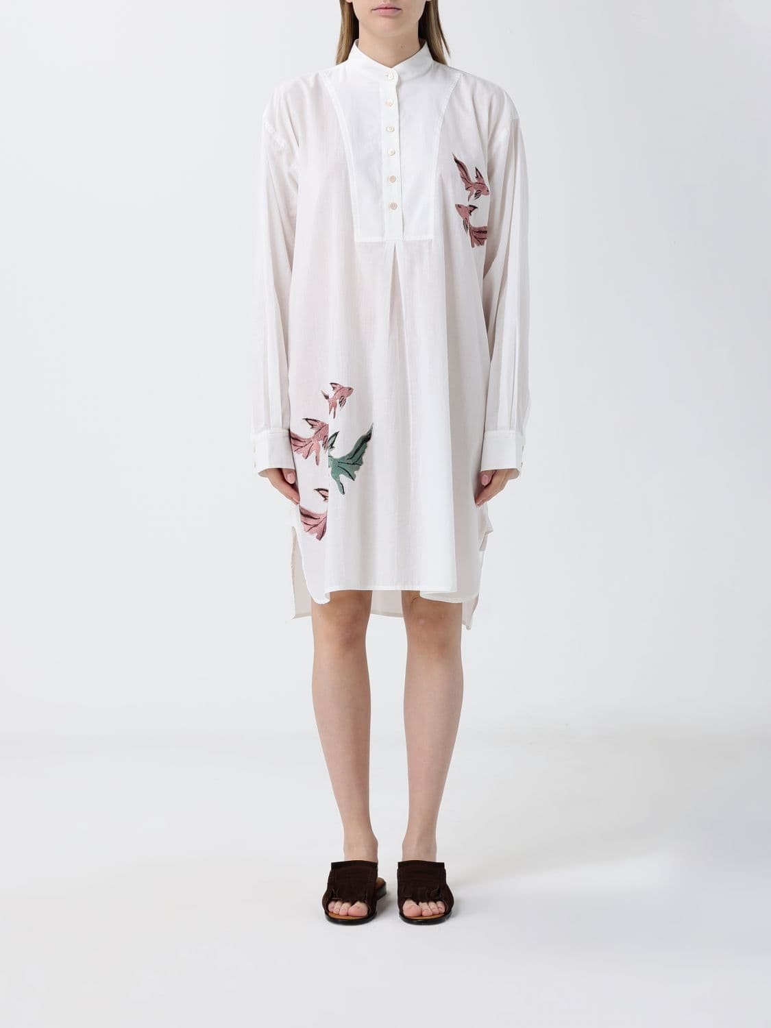 Paul Smith Printed Cotton Shirtdress · SM