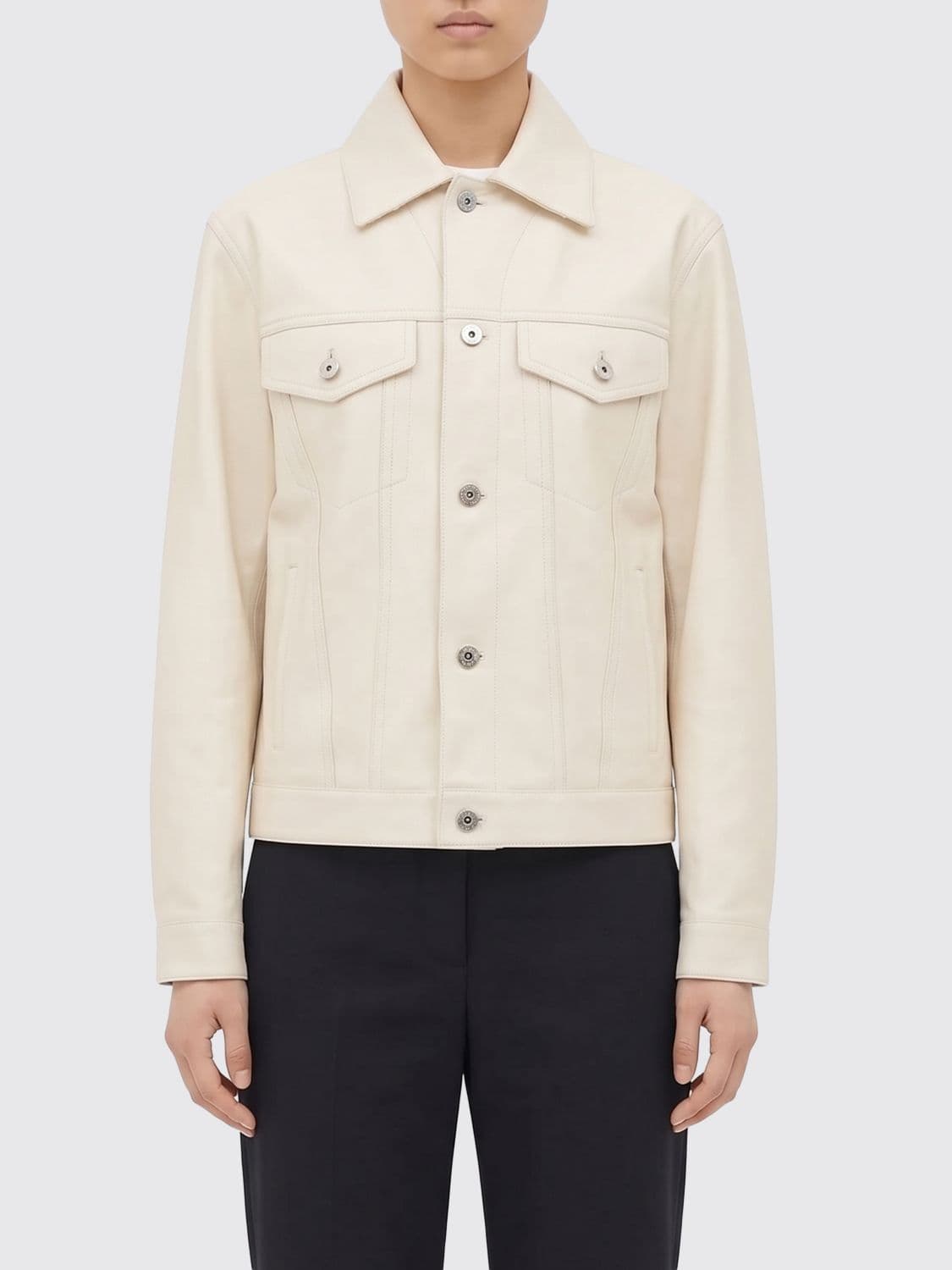 Bottega Veneta Leather Jacket · 42