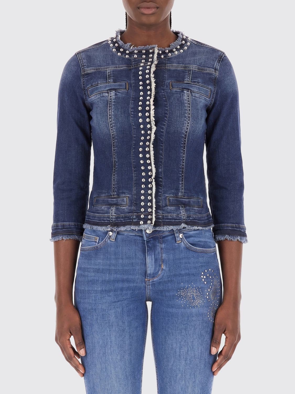 Liu Jo Denim Jacket with Crystals · 38