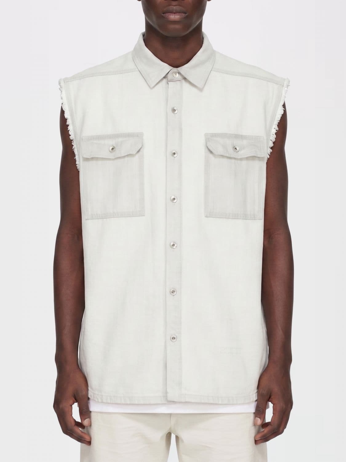 Rick Owens Drkshdw Denim Shirt