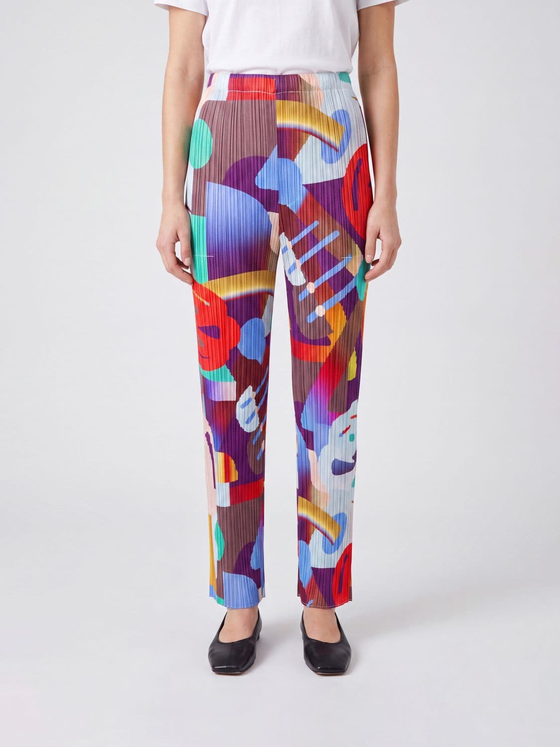 Pleats Please Issey Miyake Pants Woman color Red · 5