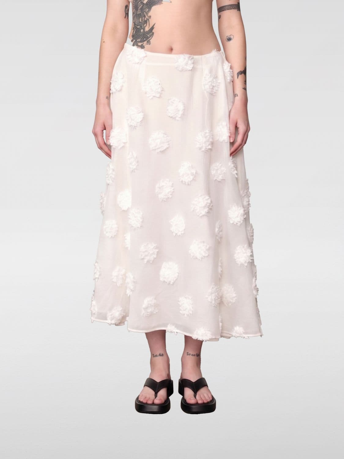 Herskind William Recycled Organza Skirt with Flowers · 38