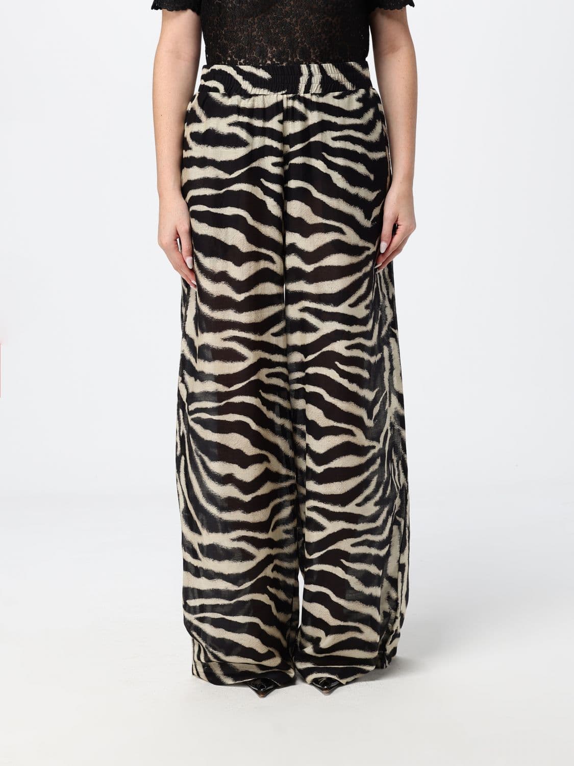 Ermanno Scervino Pants Woman color Multicolor