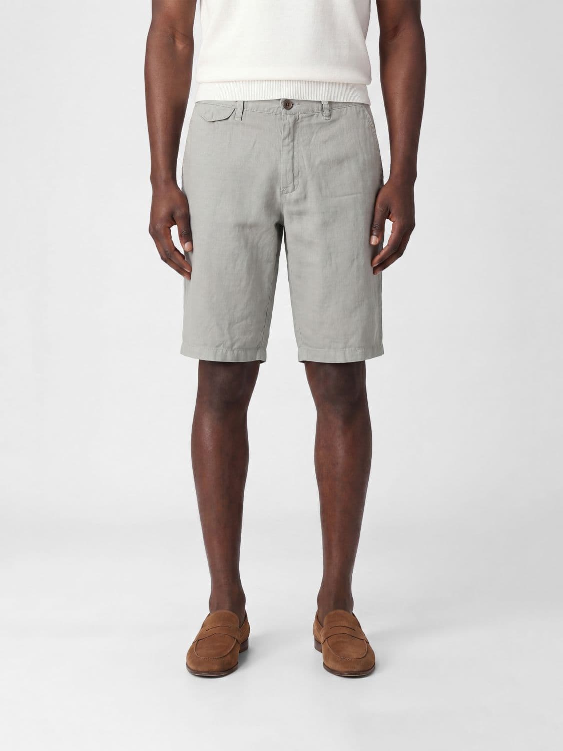 Myths Chino Shorts in Linen Blend