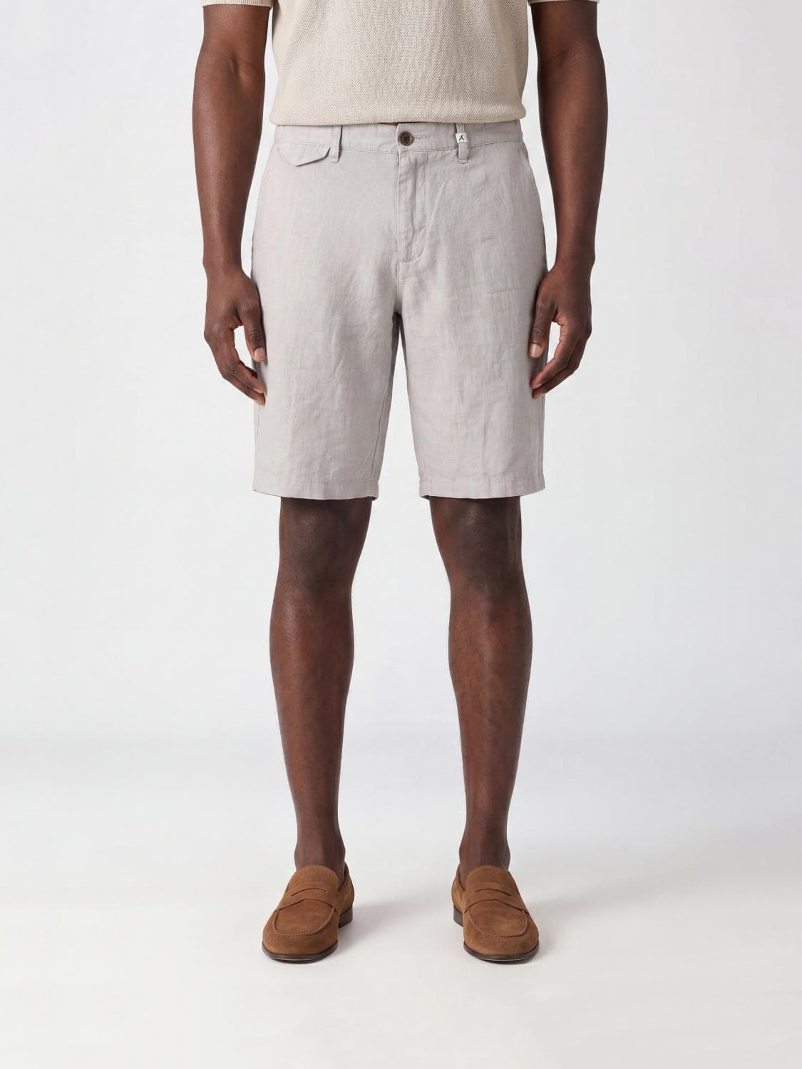 Myths Chino Shorts in Linen Blend
