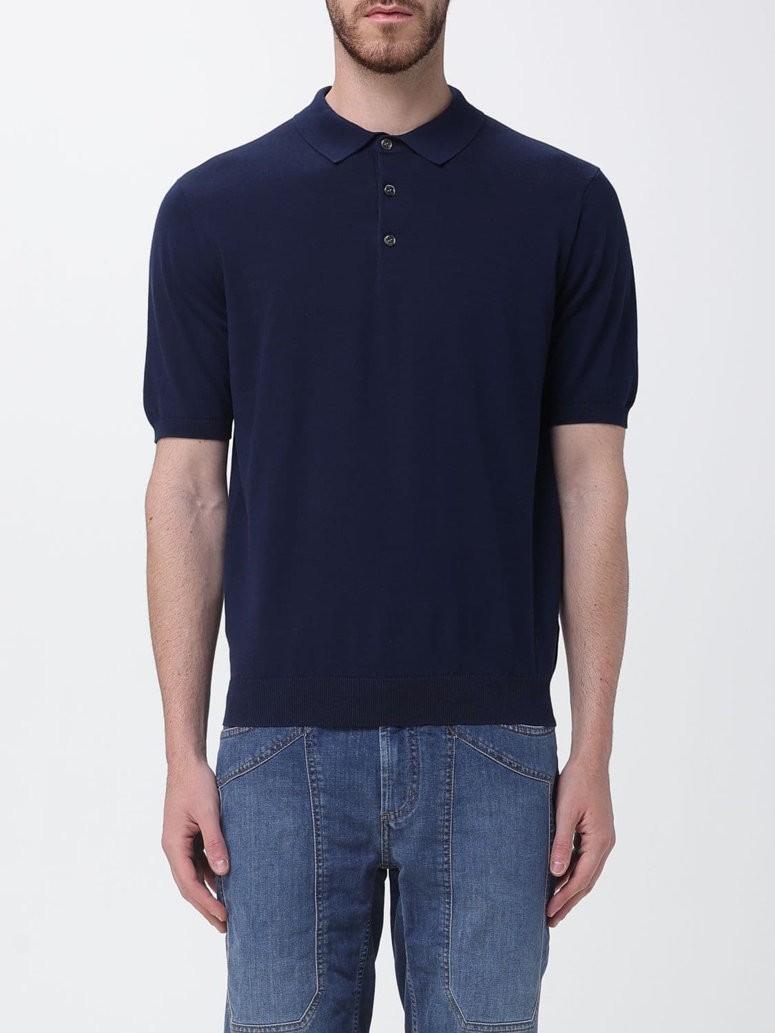 Jeckerson Cotton Knit Polo Shirt