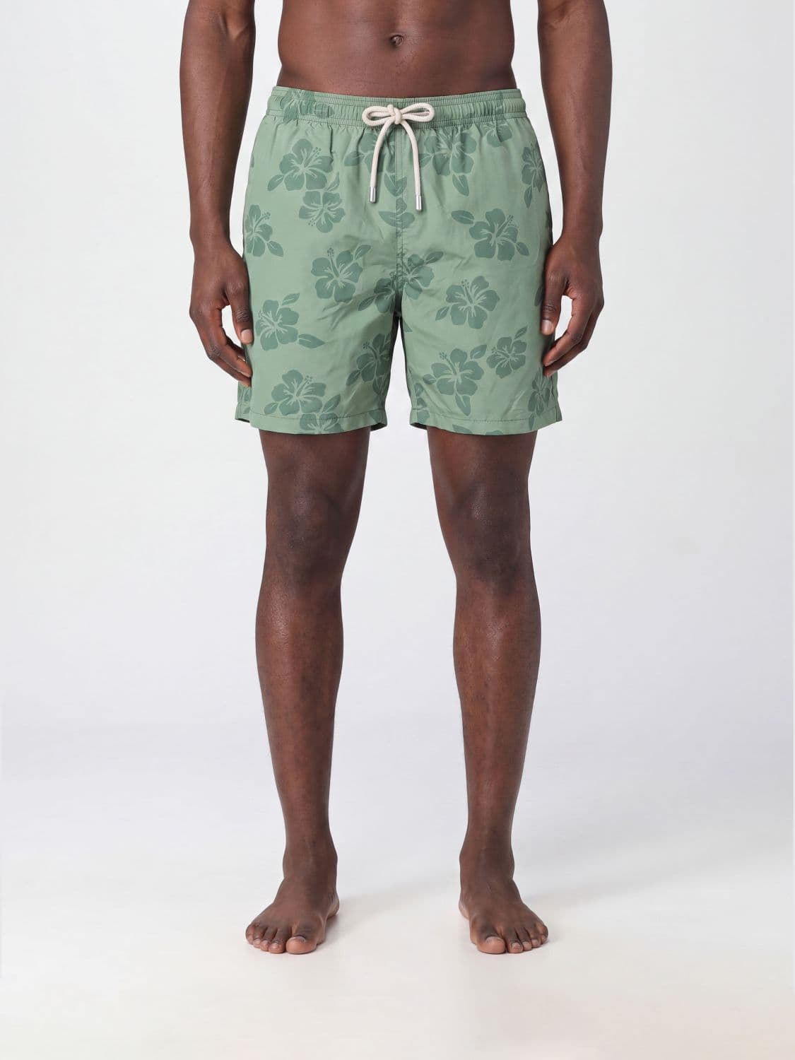 Mc2 Saint Barth Graphic Print Polyester Swim Shorts · S
