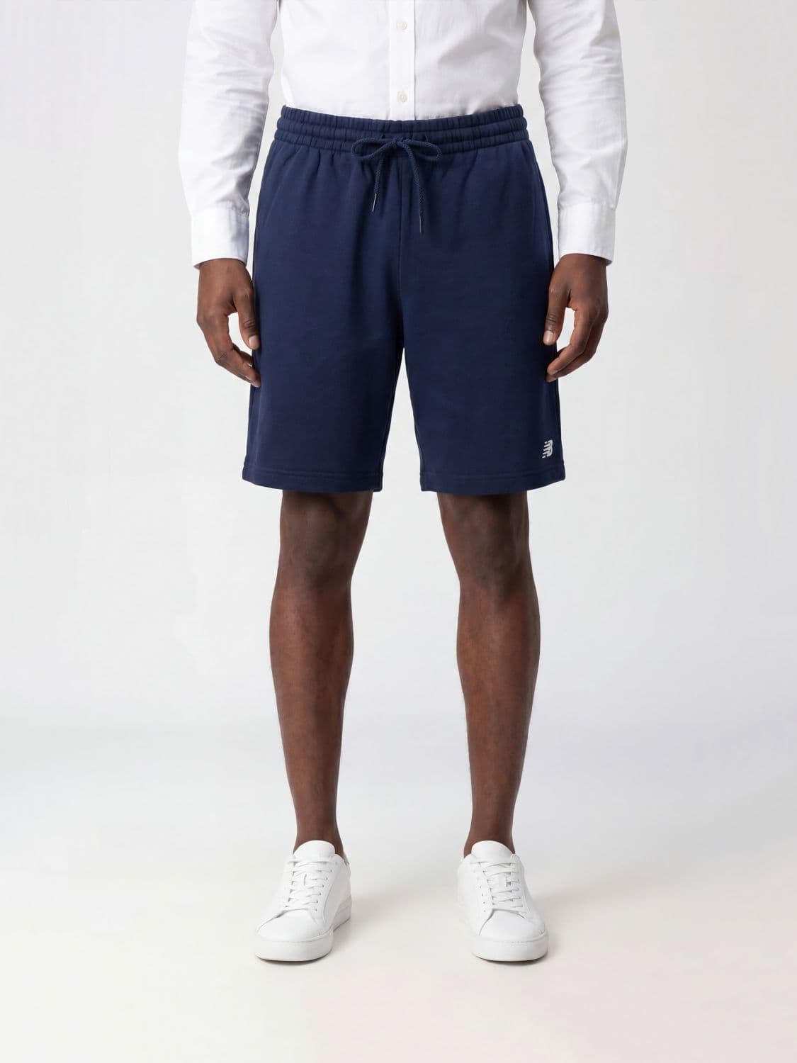 New Balance 100% Cotton Jogging Shorts with Elasticated Drawstring Waist · S